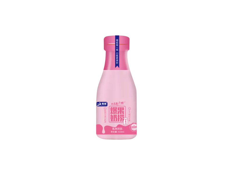 草莓味爆果奶捞 410ml 1*15